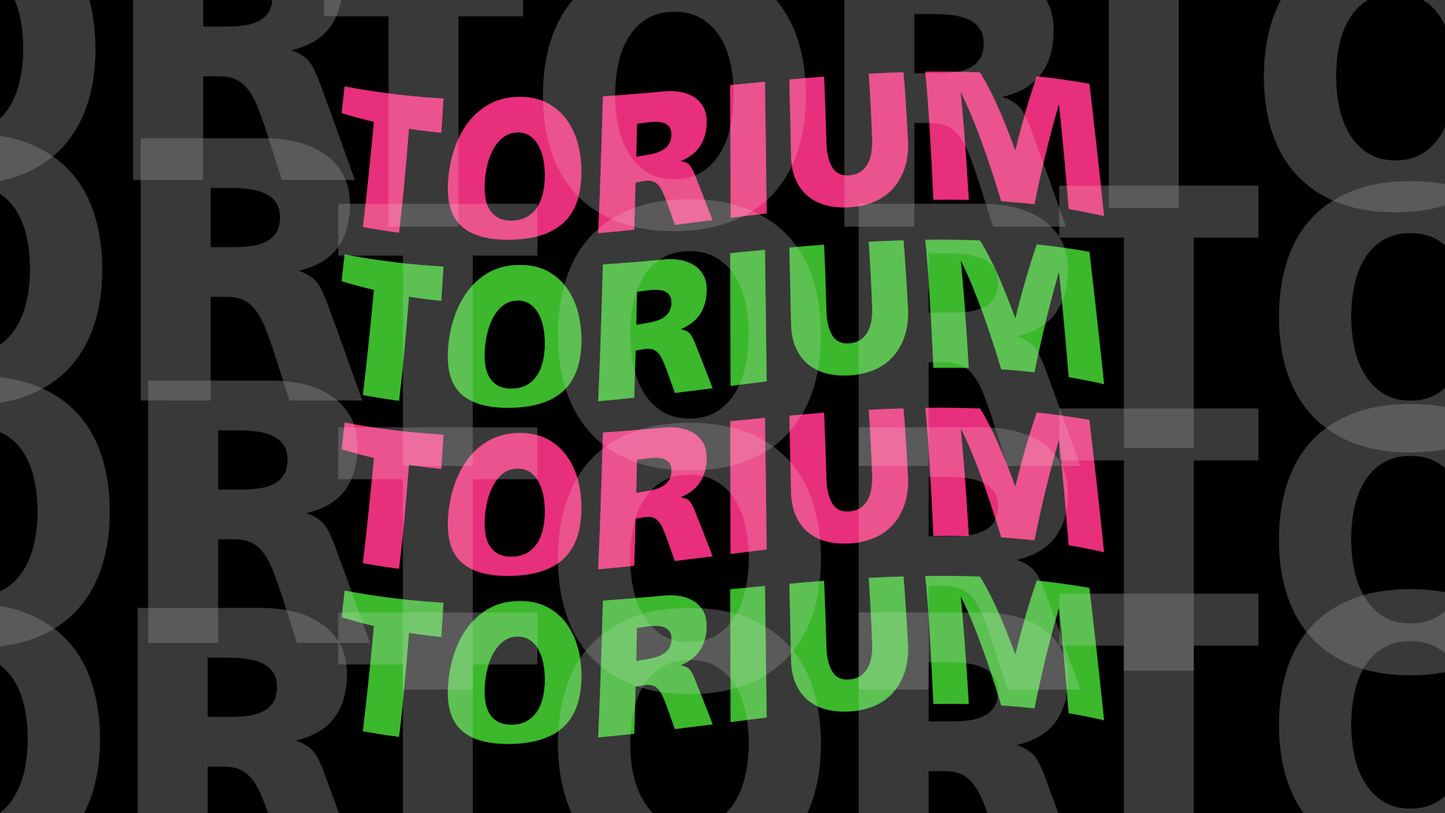 Torium Pink & Green Wave 1080p Wallpaper